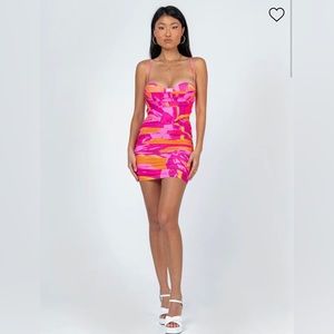 Princess Polly Charmie Mini Dress Pink